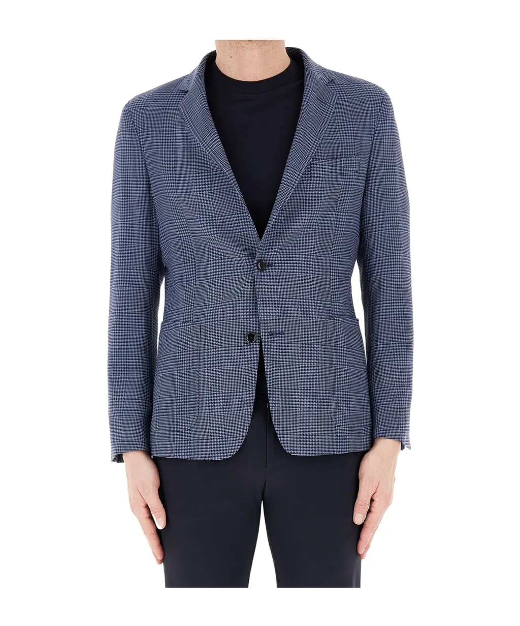 Prince Of Wales Check Blazer