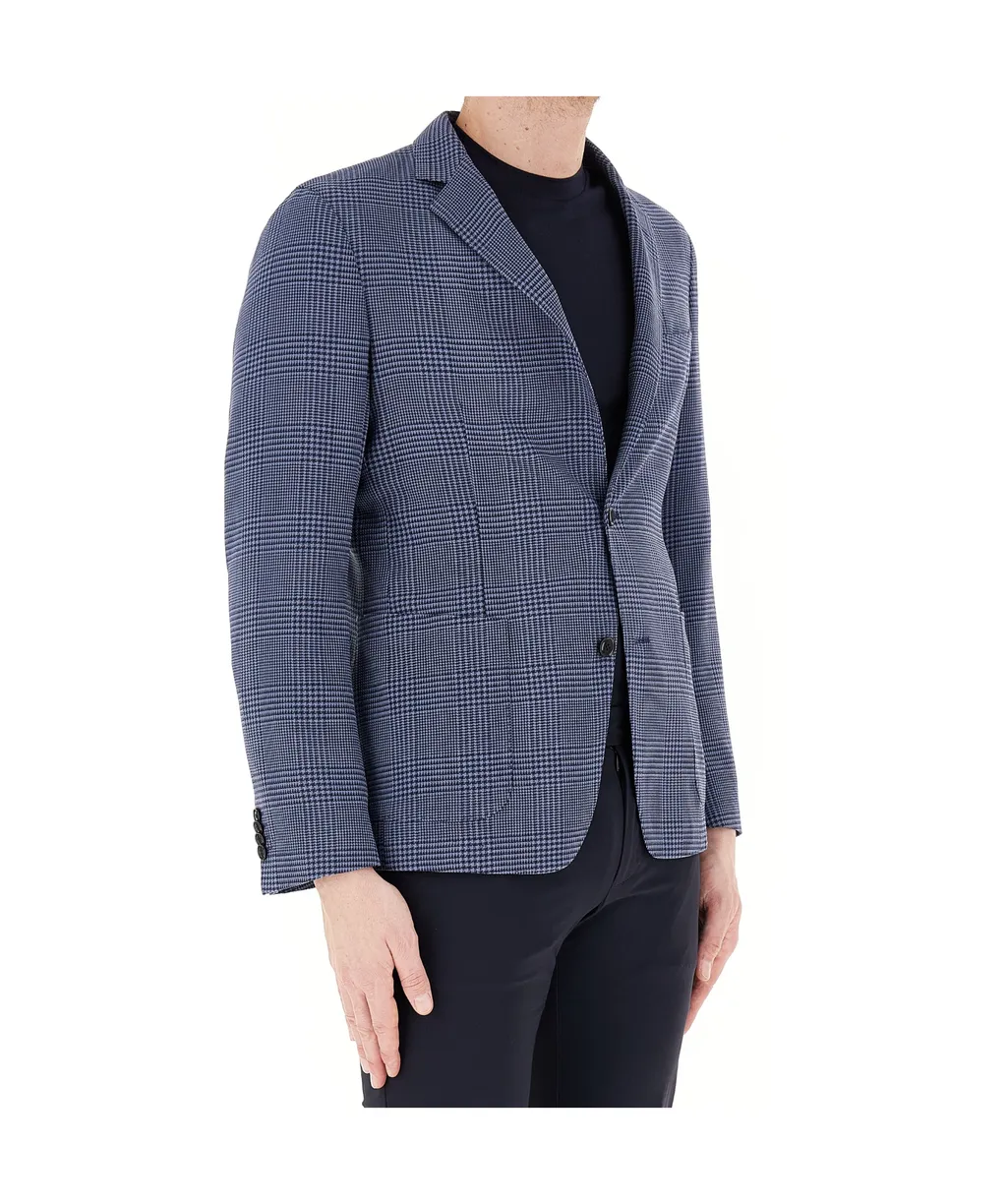 Prince Of Wales Check Blazer
