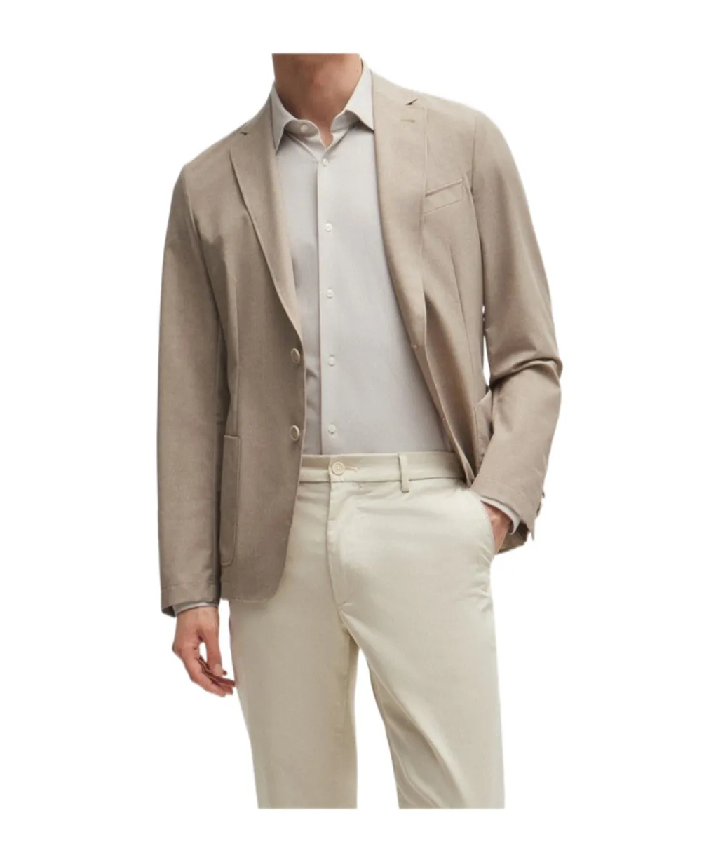 Long-Sleeved Suit Jacket