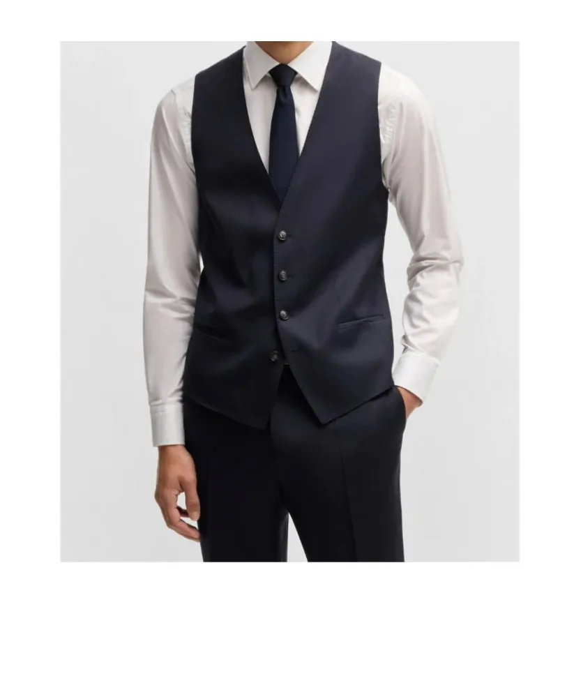 Patterned Three-Piece Suit
