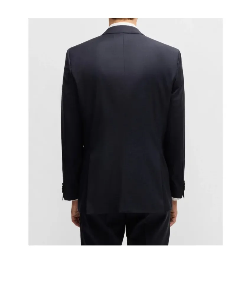 Patterned Three-Piece Suit