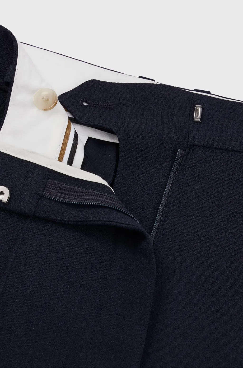 Tailored Straight-Leg Trousers