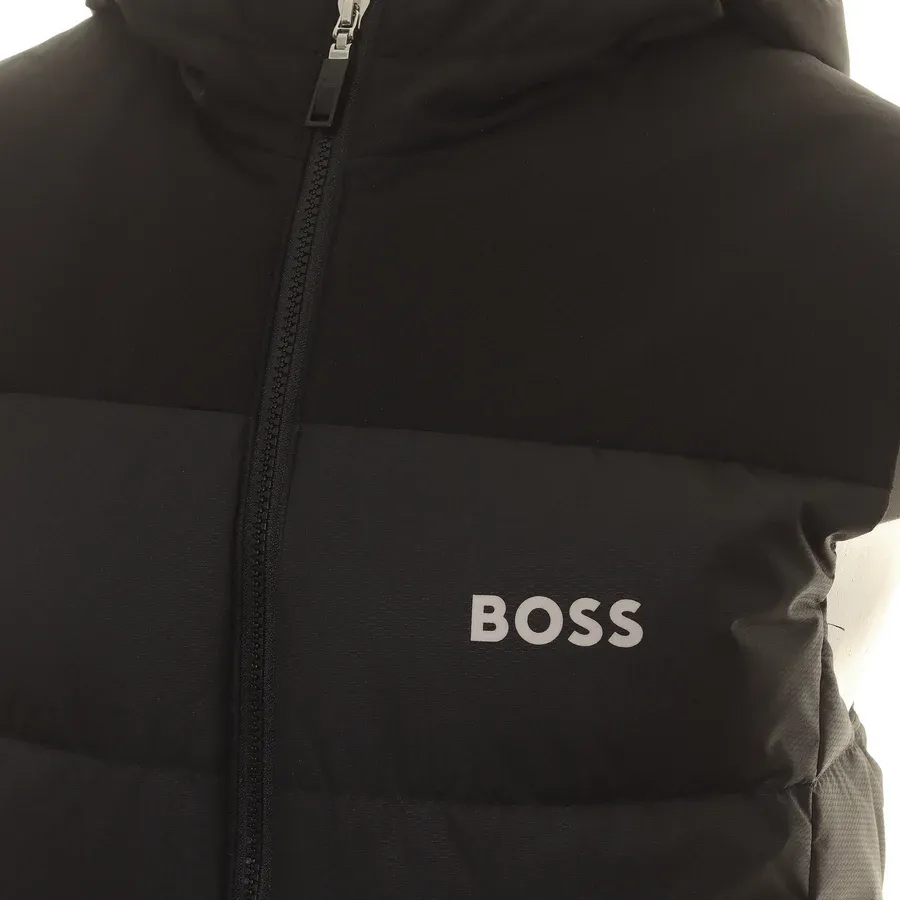 Logo Vest Down Jacket