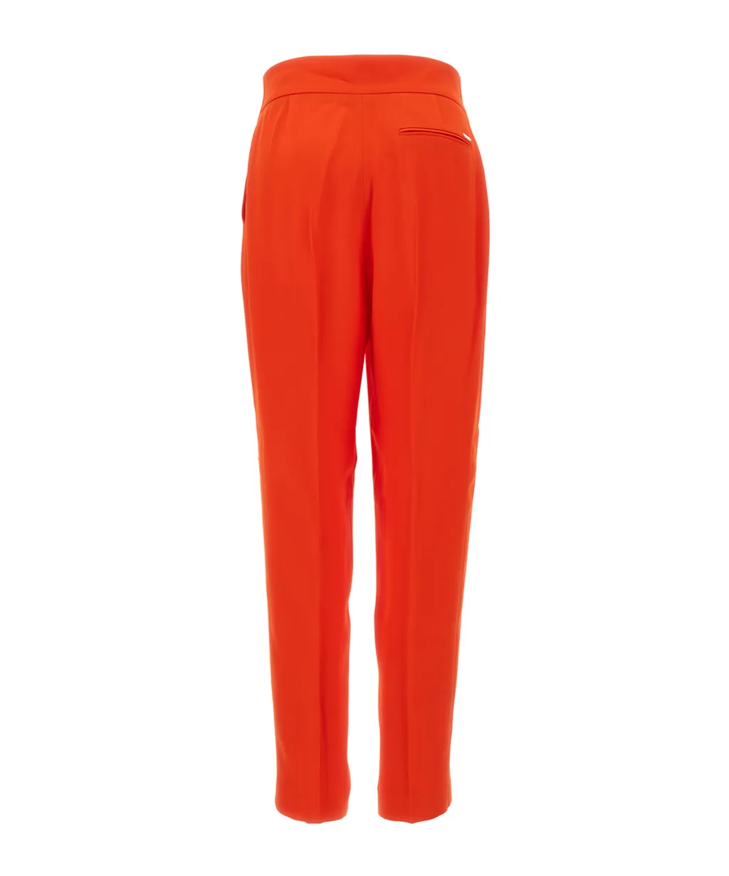 Pleated Detail Tailored Pants