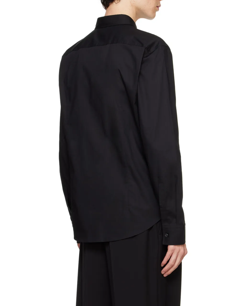Logo Patch Slim Fit Shirt