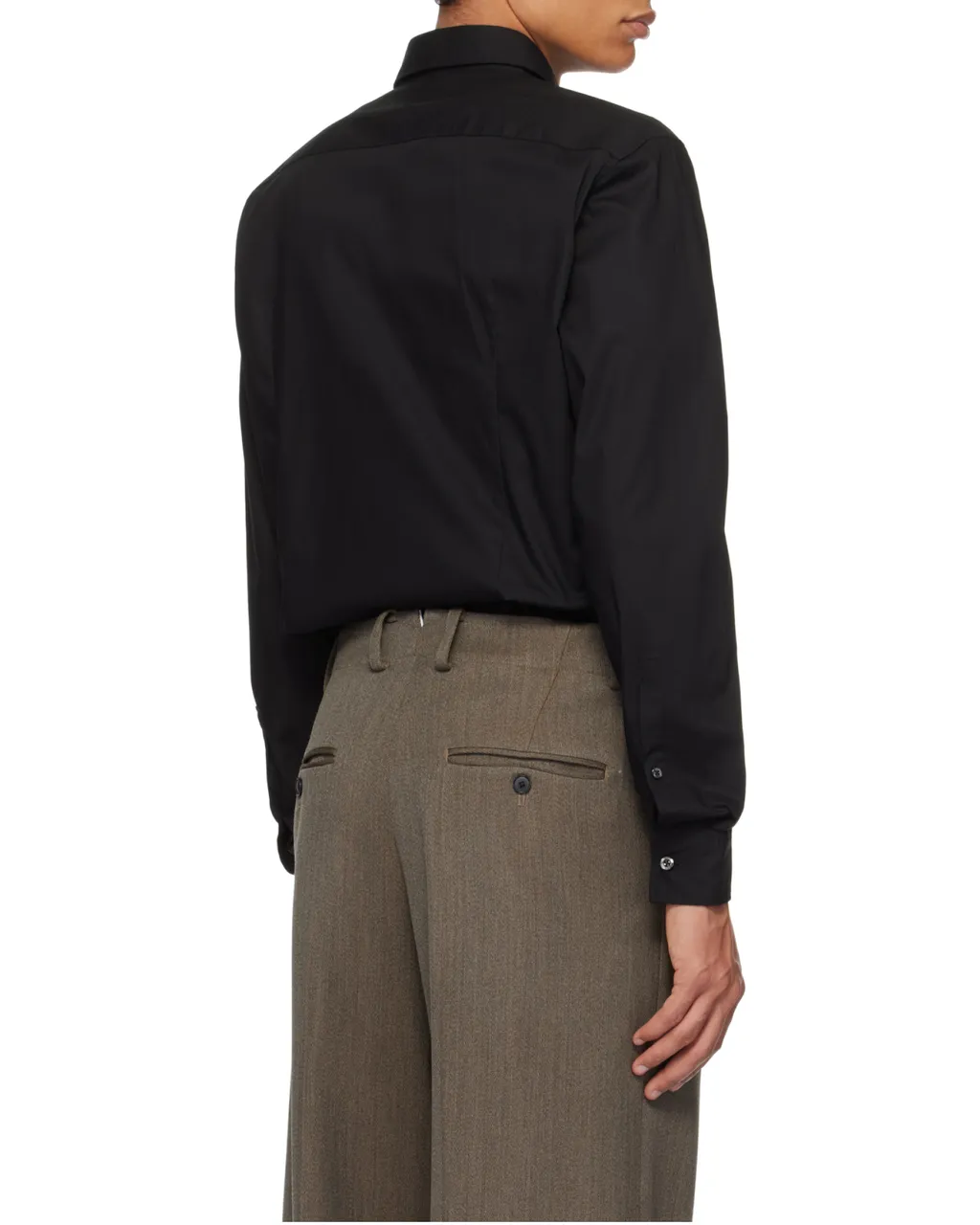 Logo Patch Slim Fit Shirt
