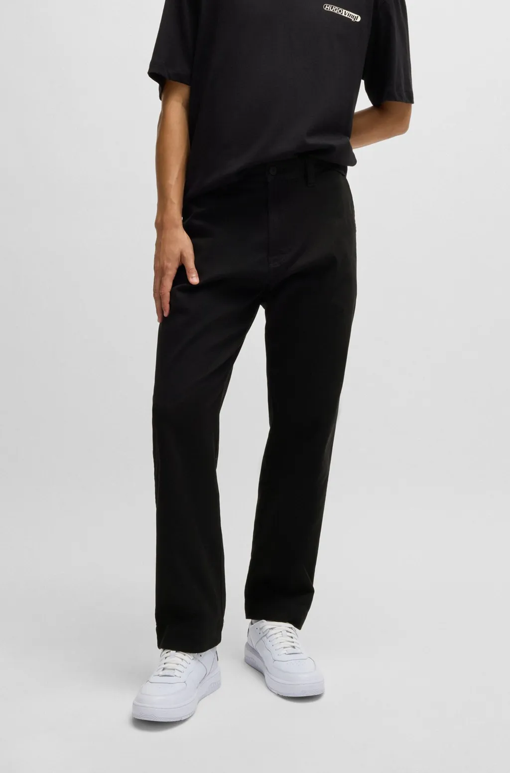 Logo Label-Detail Trousers