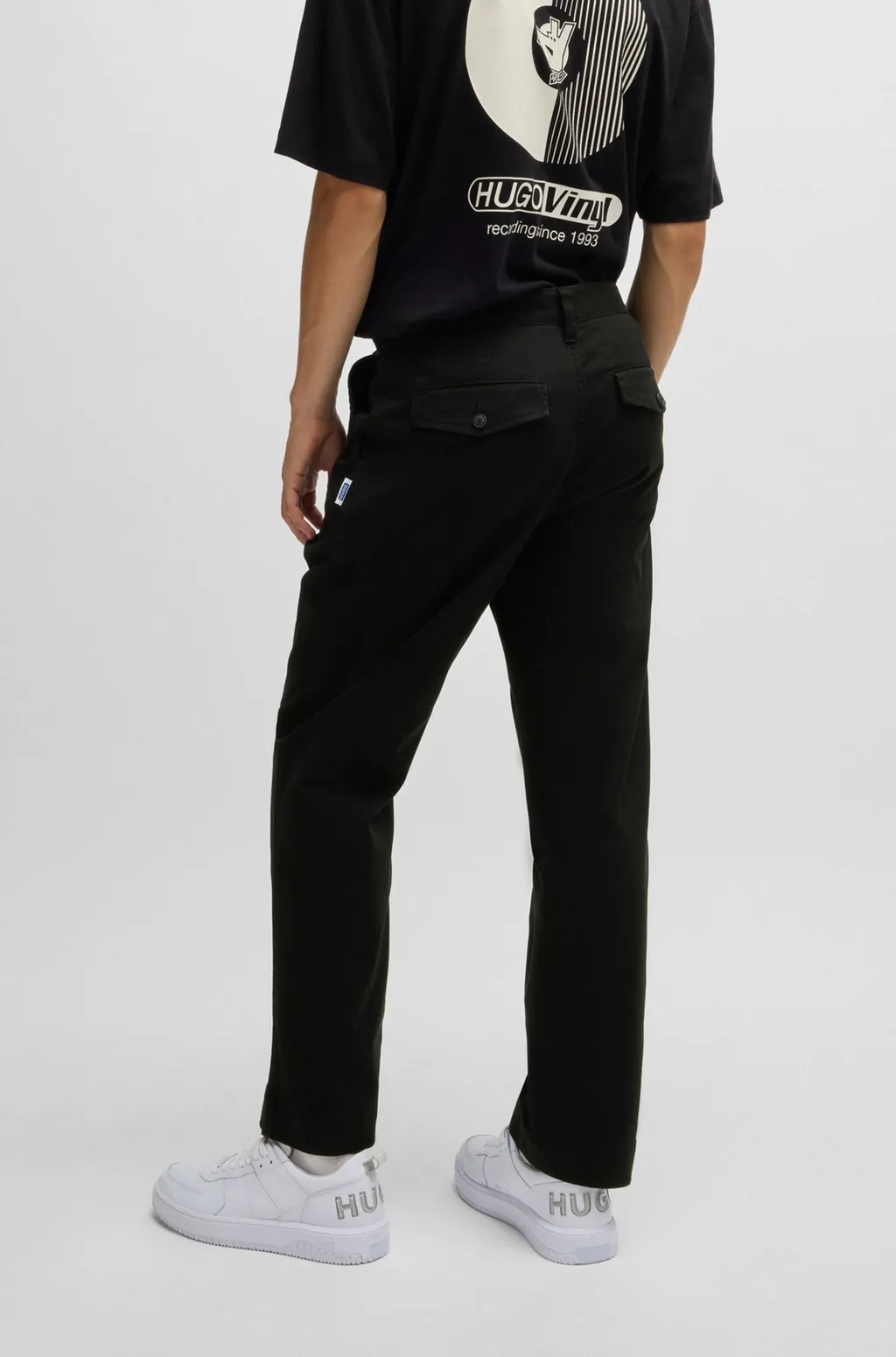 Logo Label-Detail Trousers
