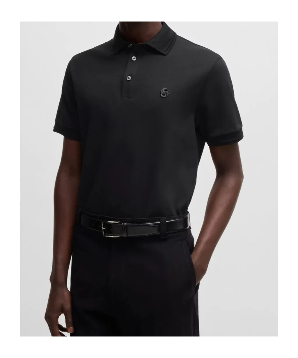 Double B Monogram Polo Shirt