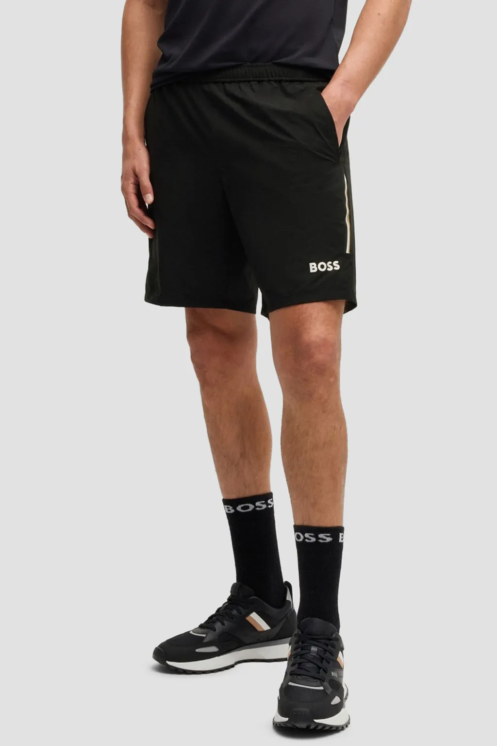 Logo Printed Active Shorts