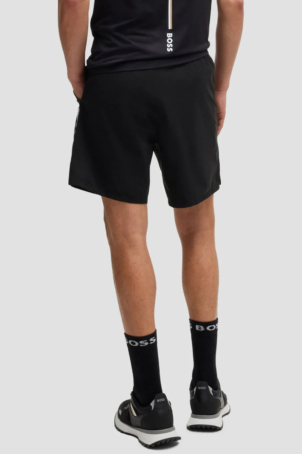 Logo Printed Active Shorts