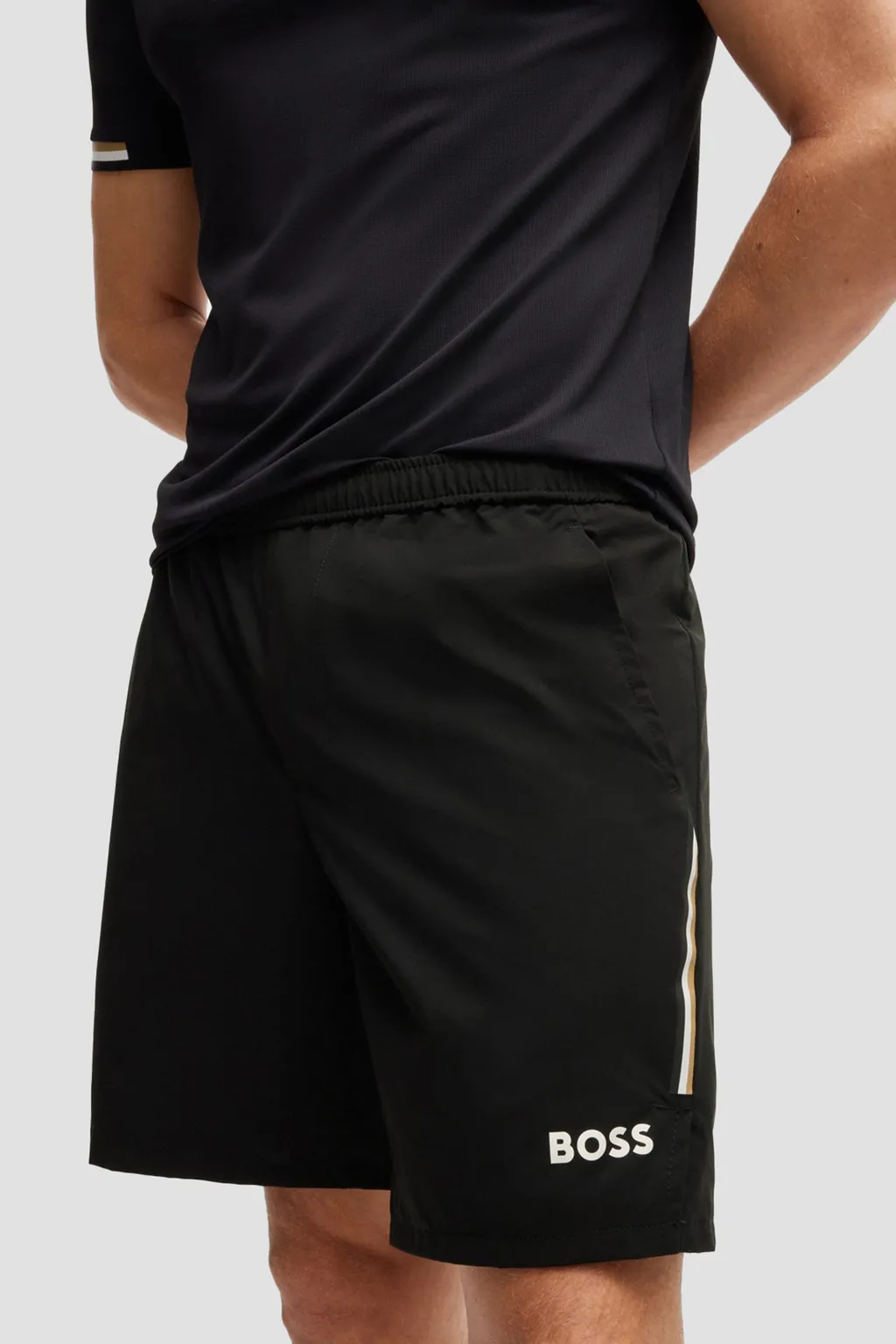 Logo Printed Active Shorts