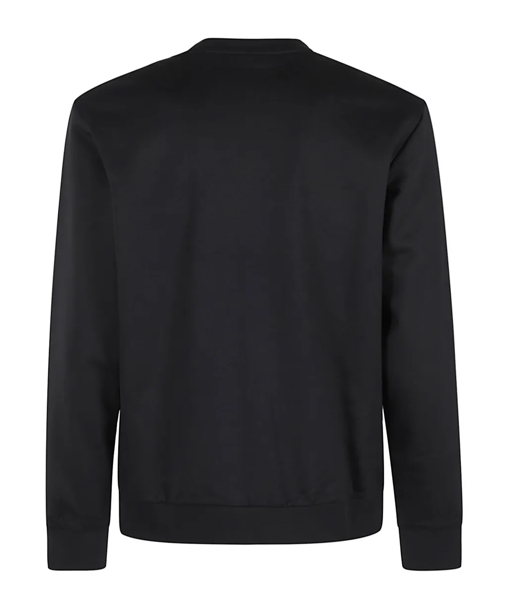 Logo Embossed Crewneck Sweater