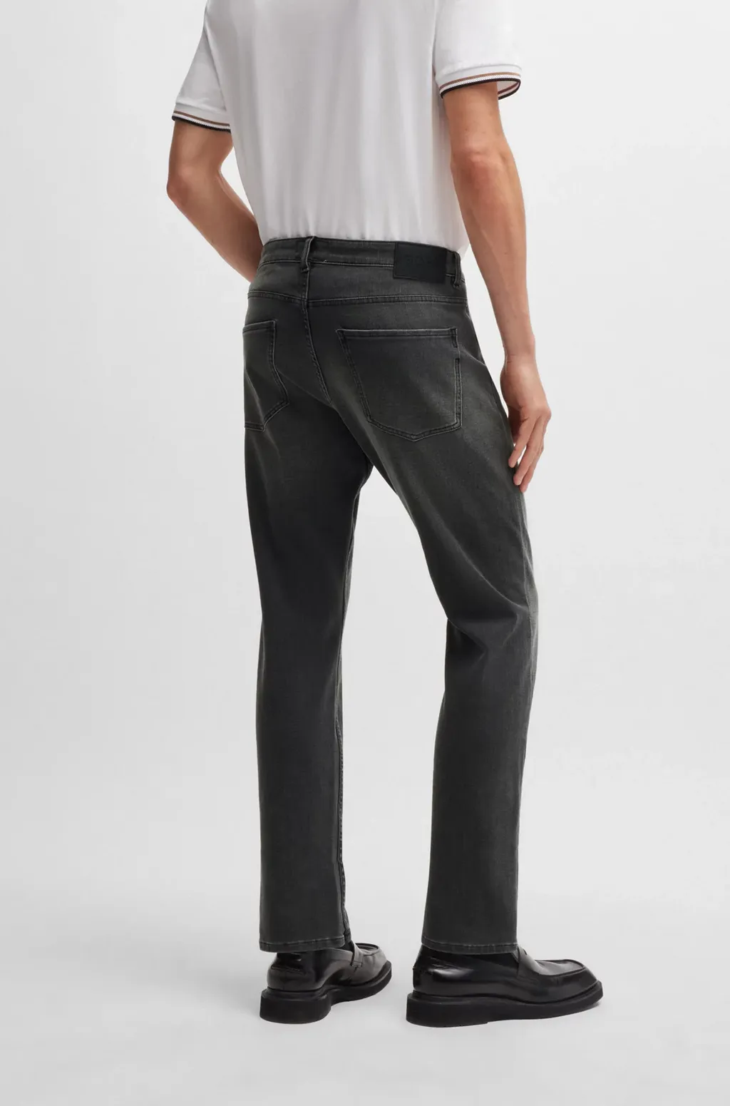 Washed-Effect Jeans