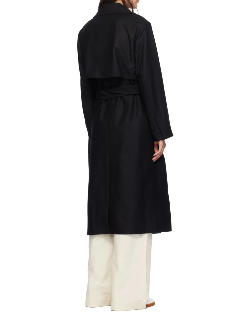 Felted Trench Coat