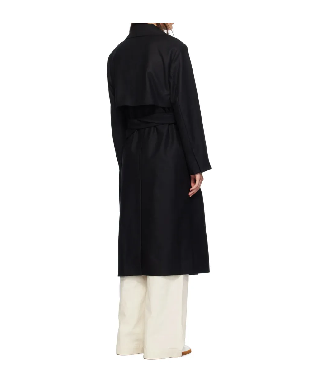 Felted Trench Coat