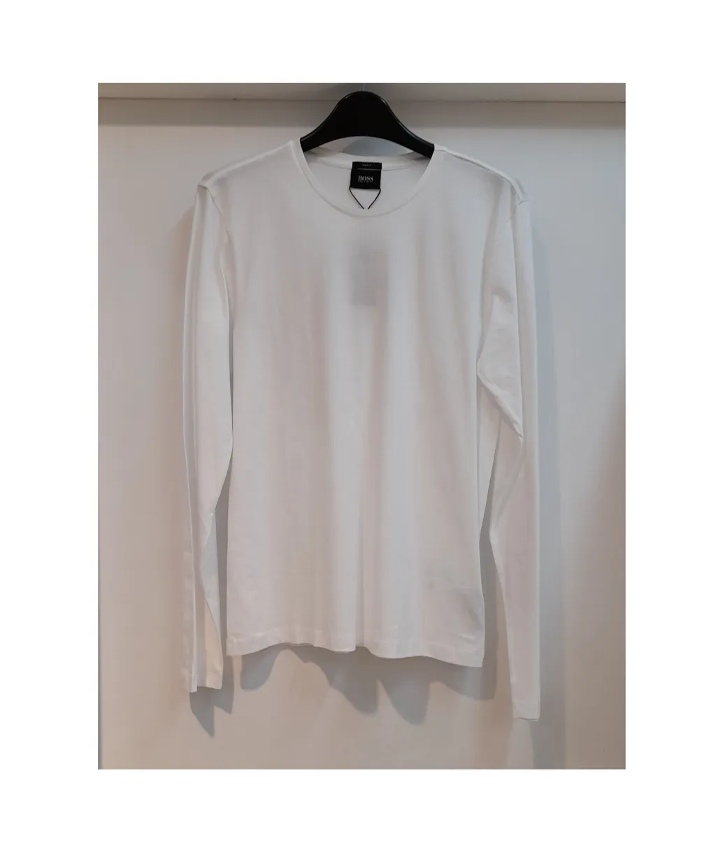 Round Collar And Long-Sleeved T-Shirt