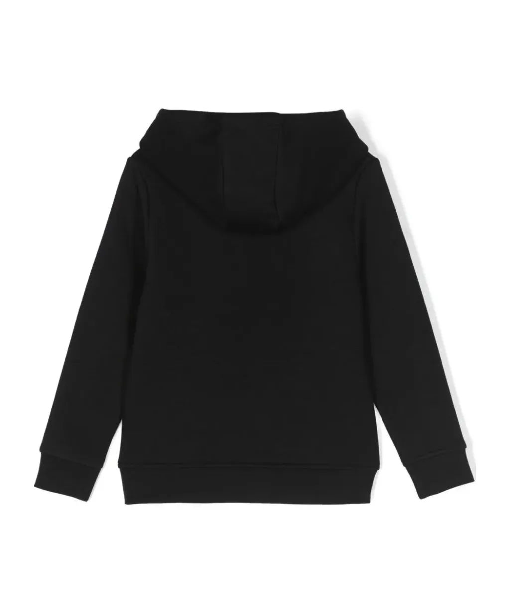 Logo Embroidered Gradient Hoodie