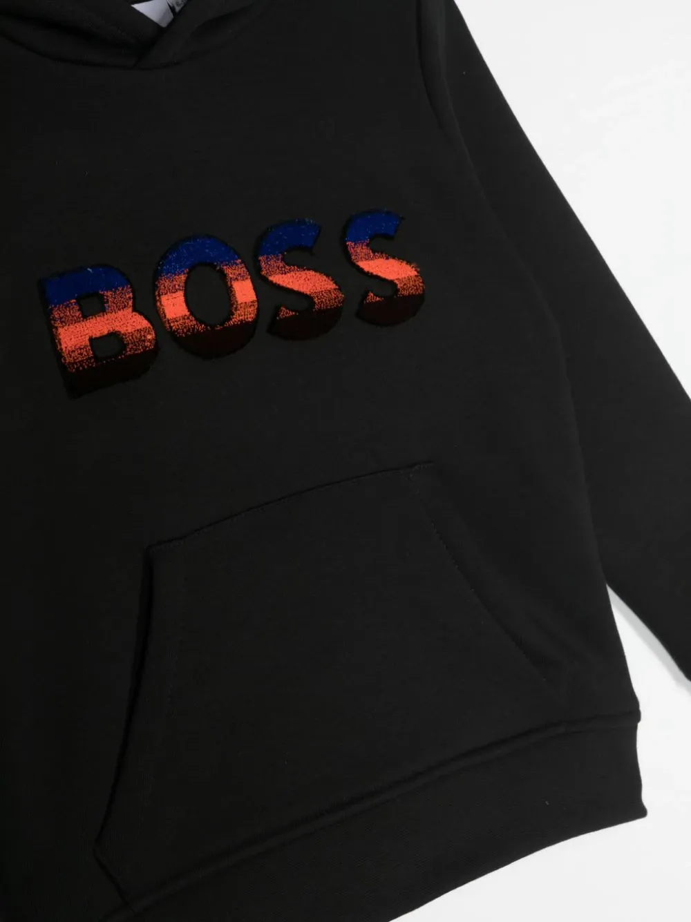 Logo Embroidered Gradient Hoodie