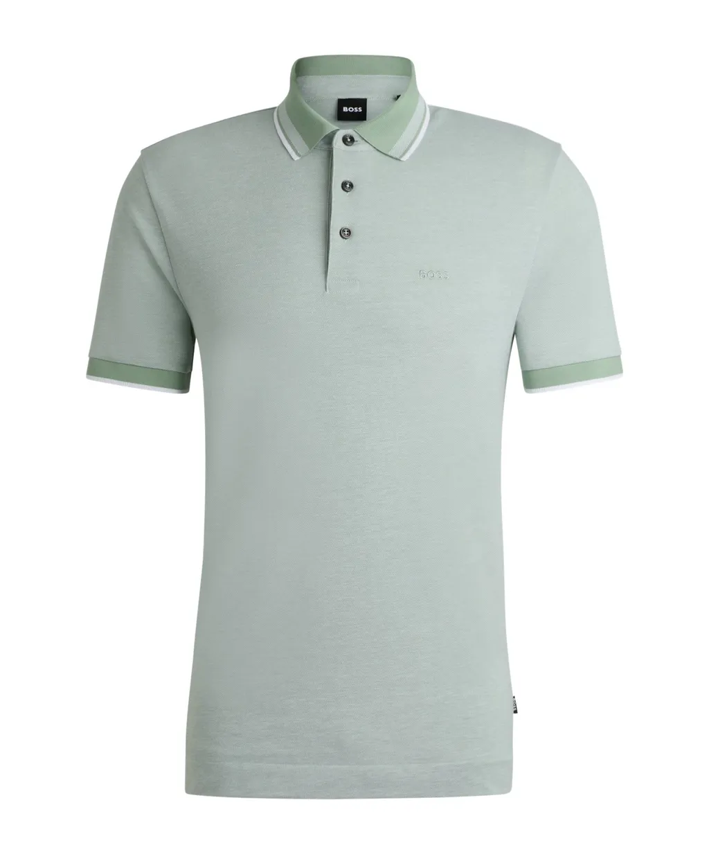 Logo Embroidered Short-Sleeved Polo Shirt