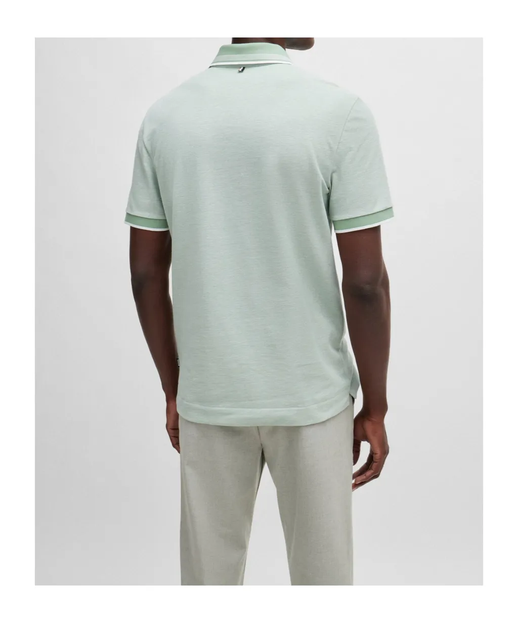Logo Embroidered Short-Sleeved Polo Shirt