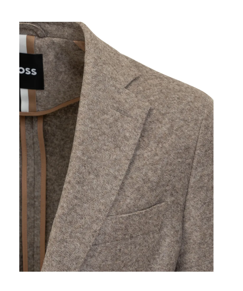 Single Breasted Slim-Fit Jacket