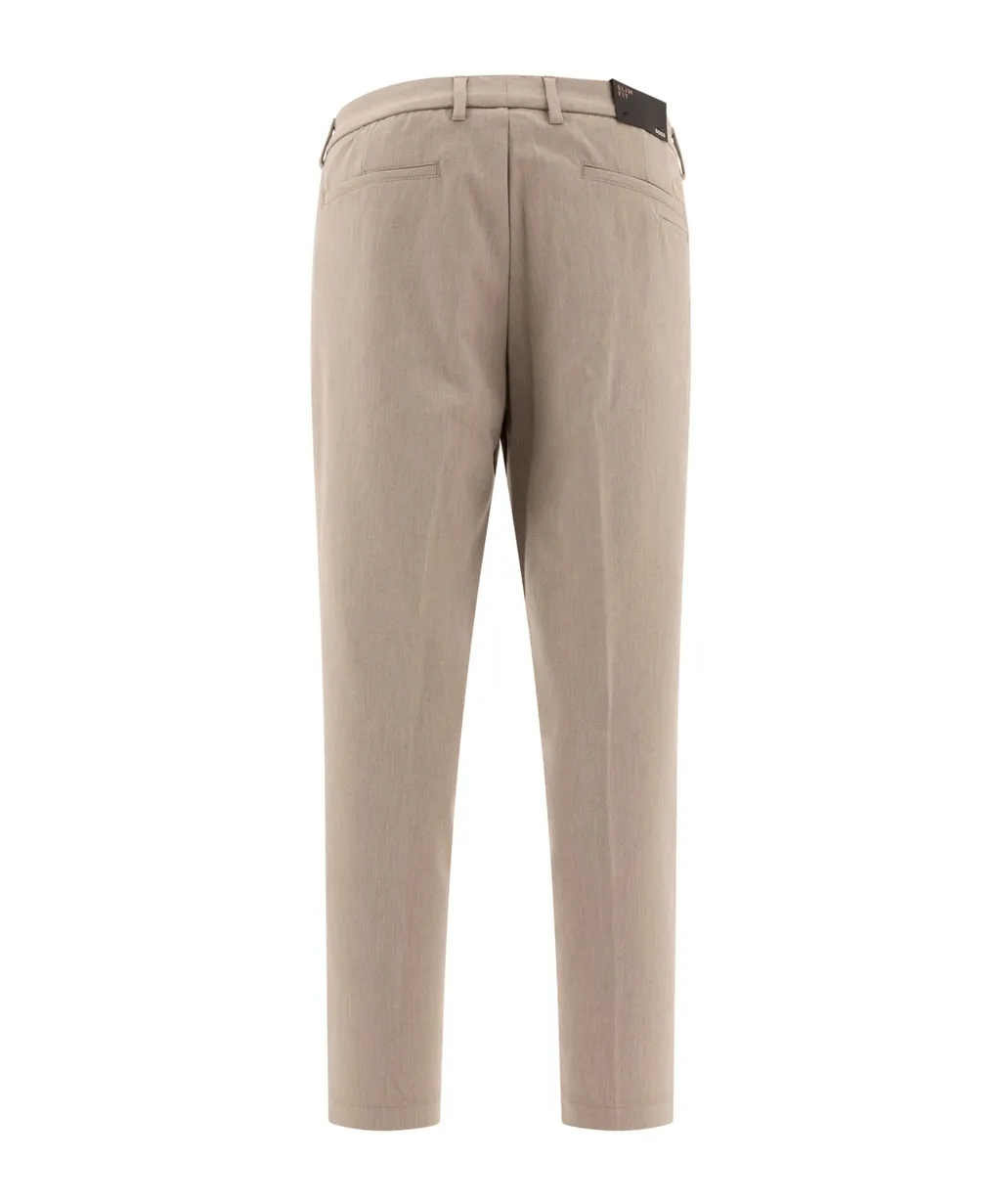 Slim-Fit Stretched Trousers