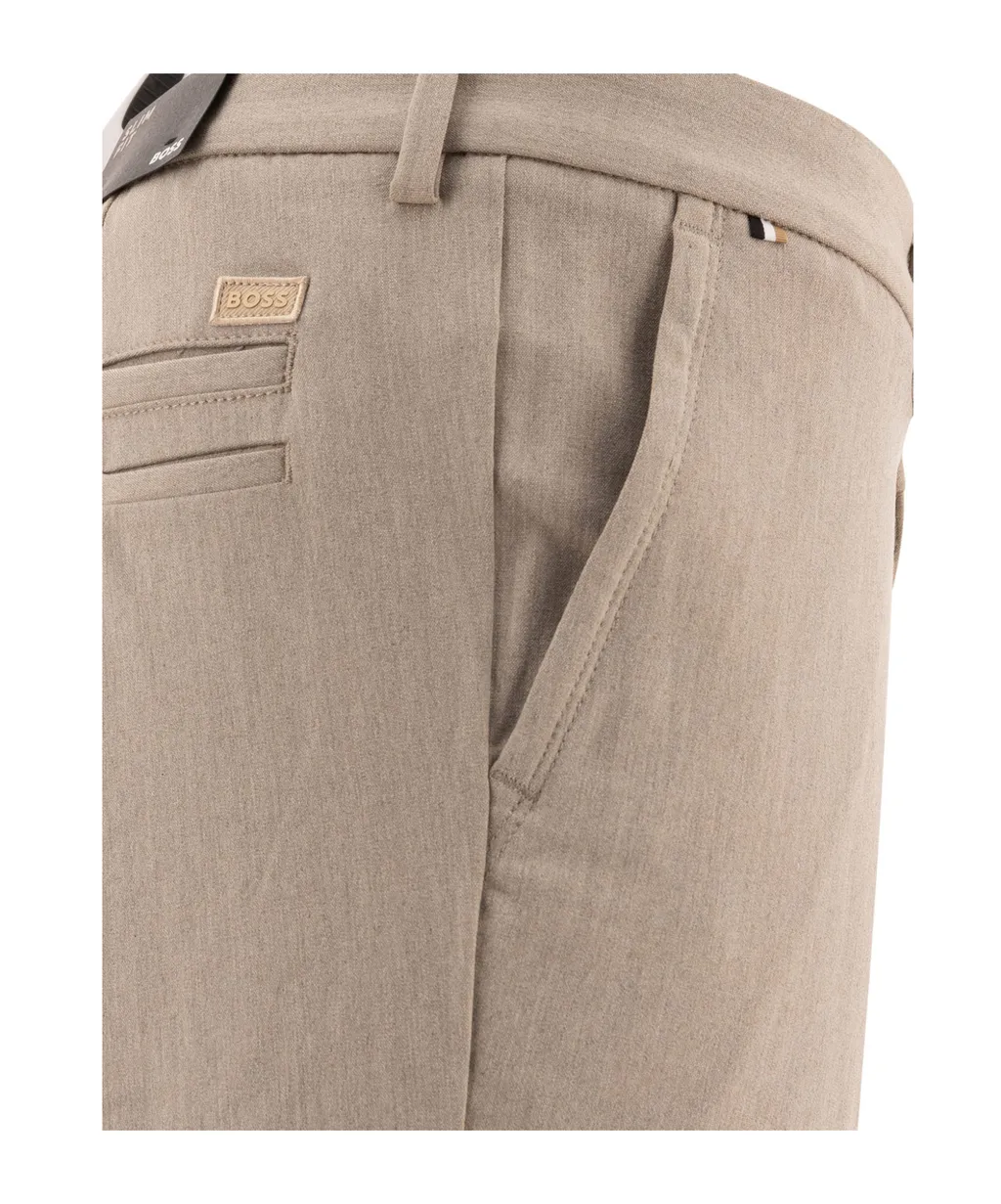 Slim-Fit Stretched Trousers