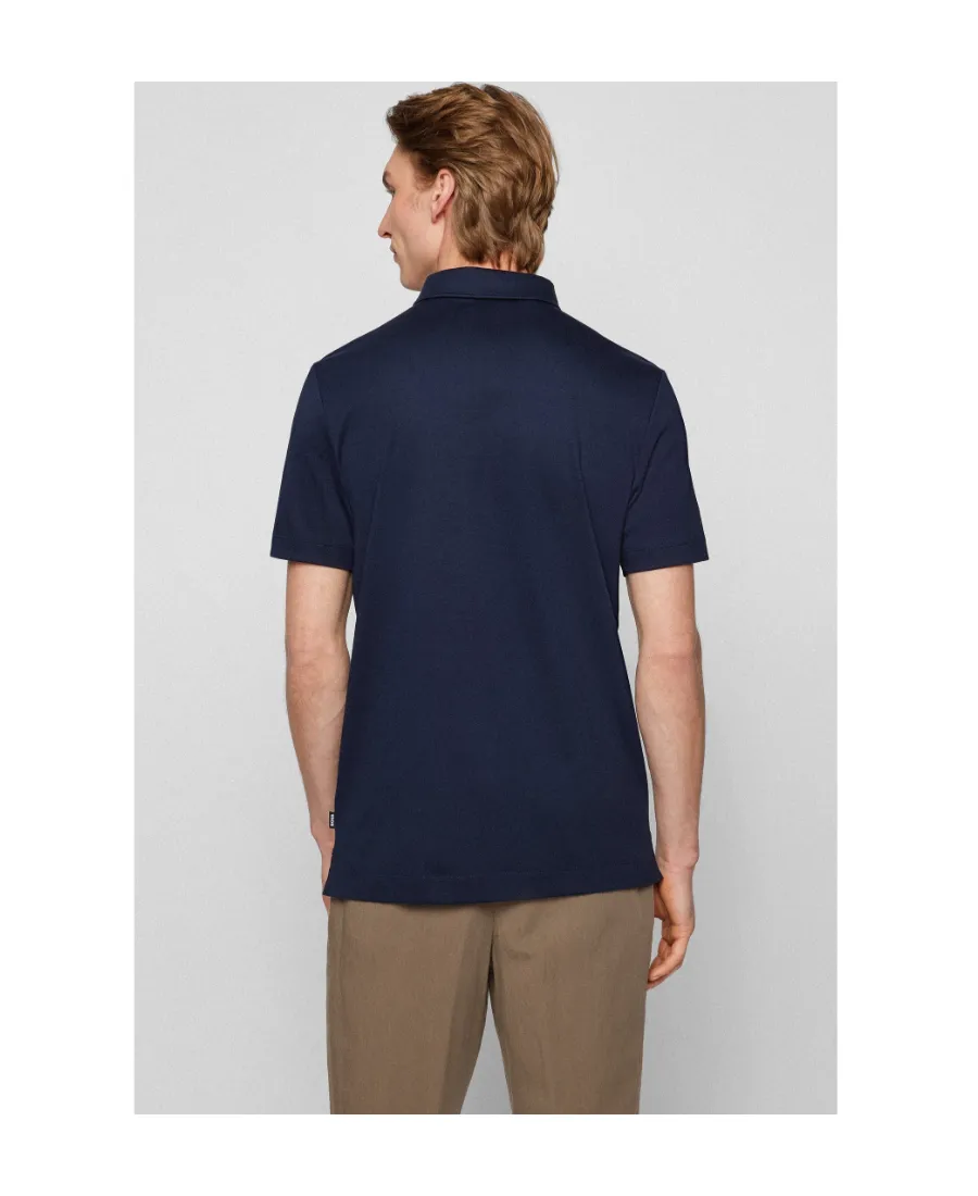 Button Detailed Slim Fit Polo Shirt