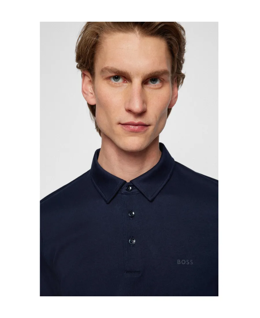 Button Detailed Slim Fit Polo Shirt