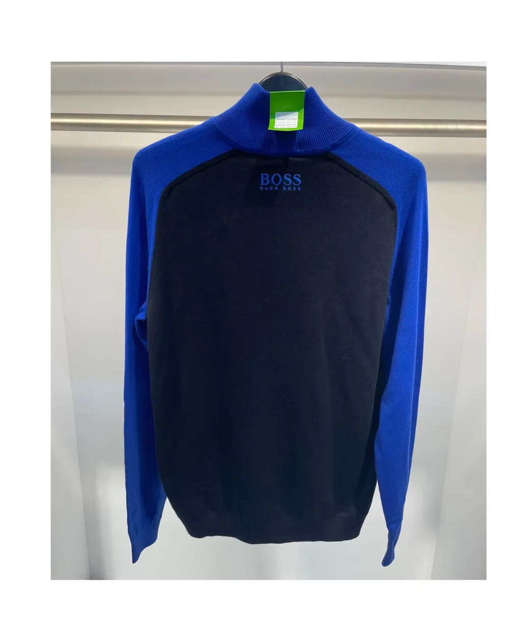 Half-Zipper Long-Sleeved Sweater