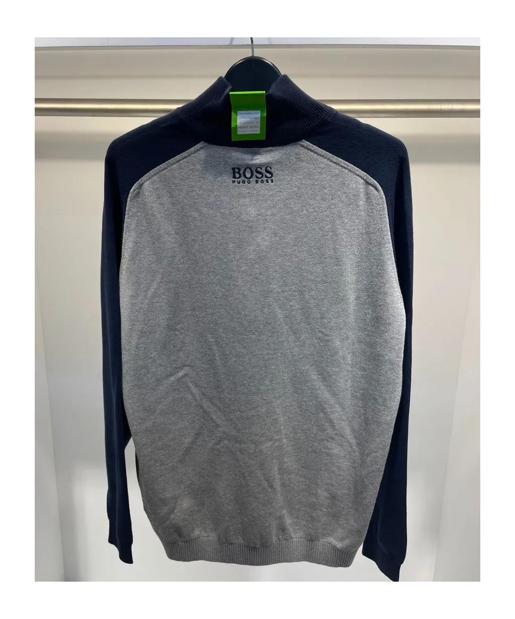 Half-Zipper Long-Sleeved Sweater