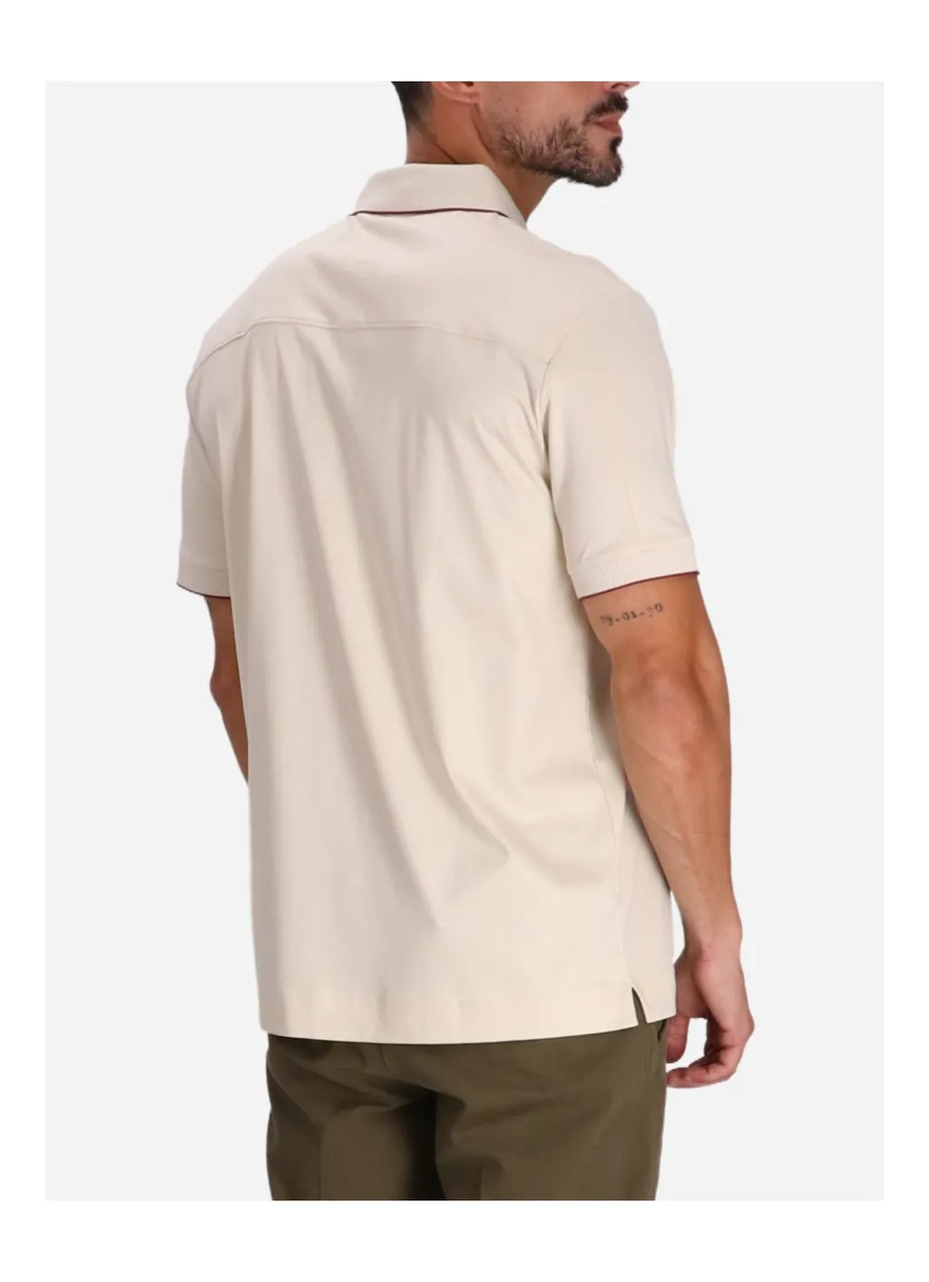 Logo Embroidered Polo Shirt