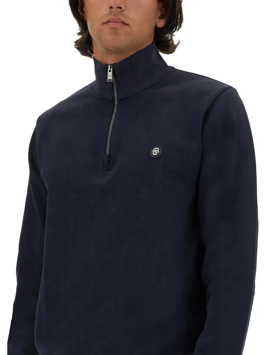 Logo-Patch Sweatshirt
