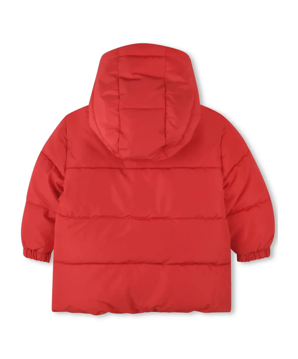 Logo-Print Padded Jacket