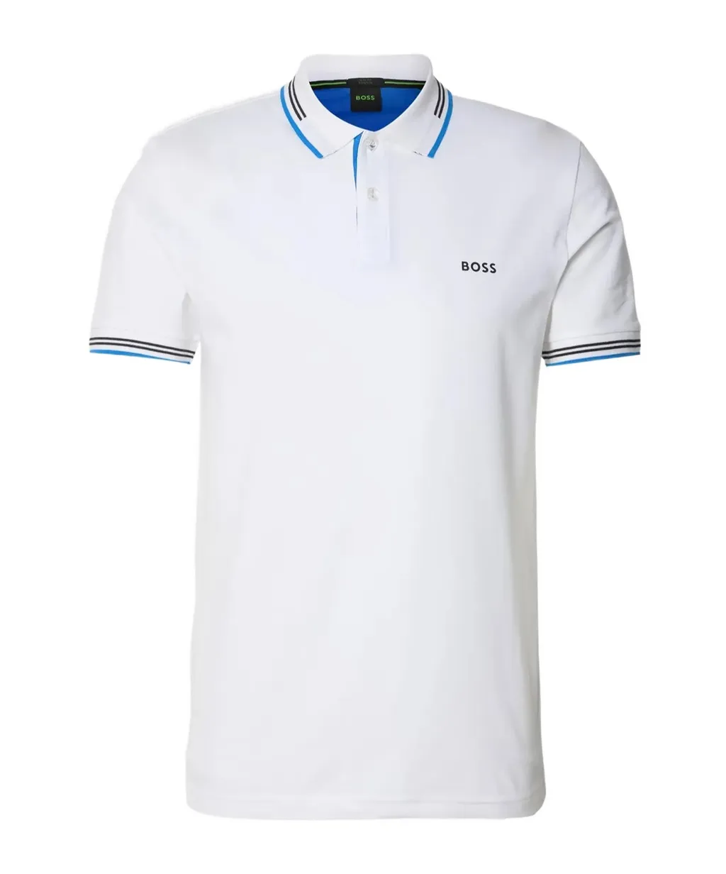 Logo Printed Short-Sleeved Polo Shirt