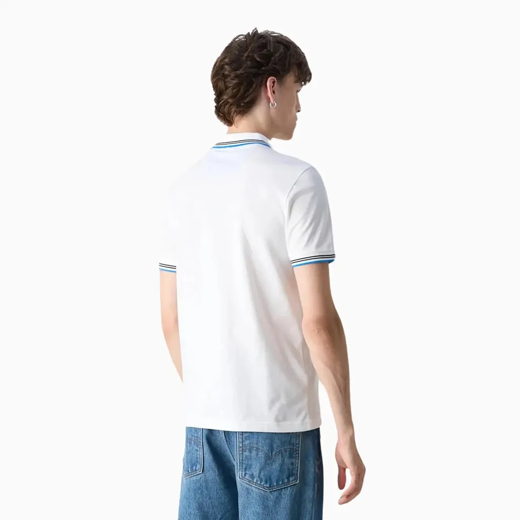 Logo Printed Short-Sleeved Polo Shirt