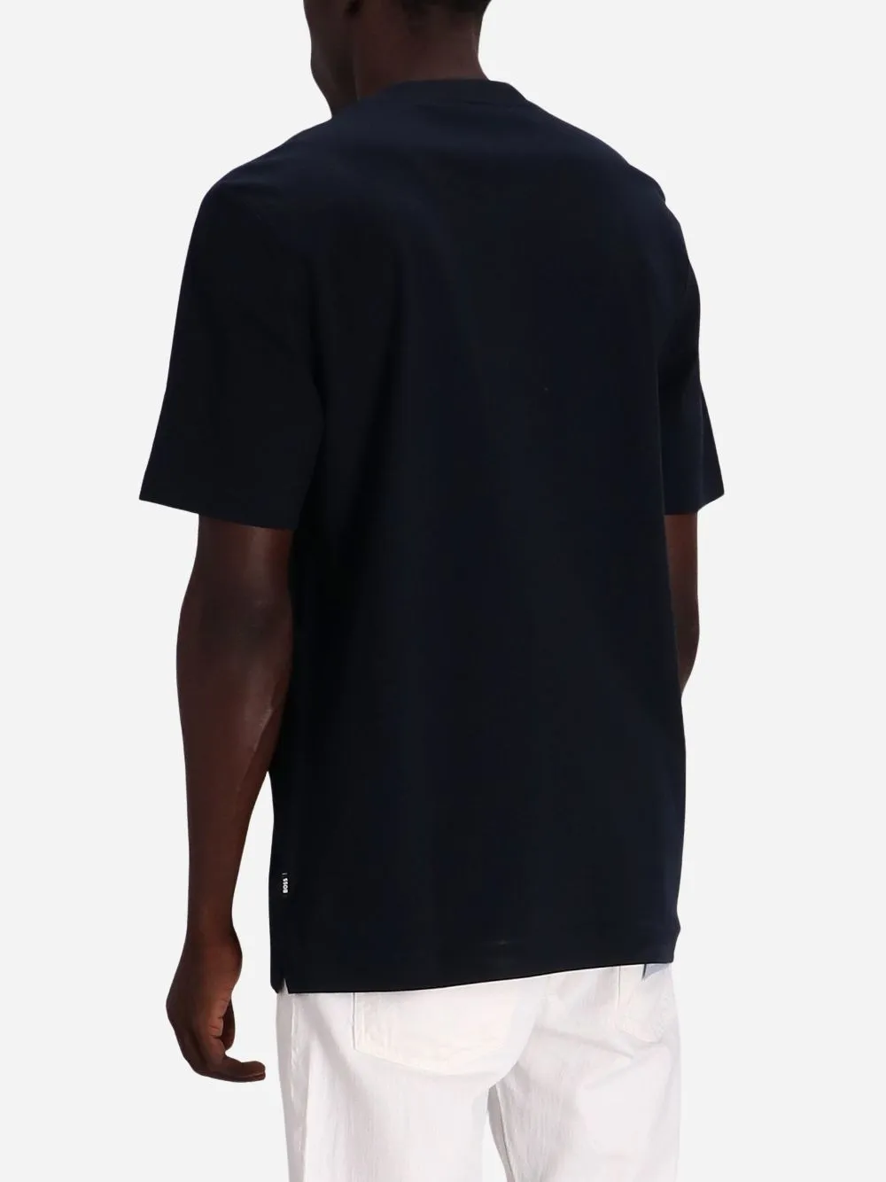 Double Monogram Patch Crewneck T-Shirt