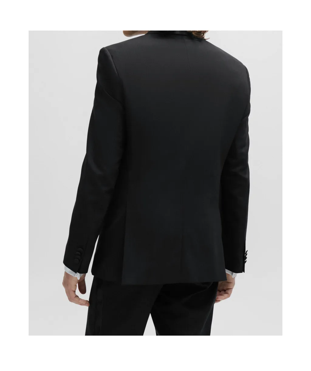 Long-Sleeved Suit Coat Slim Trousers