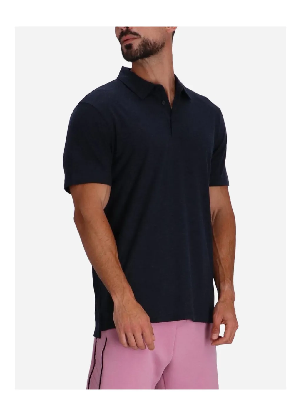 Stripe-Detailing Polo Shirt