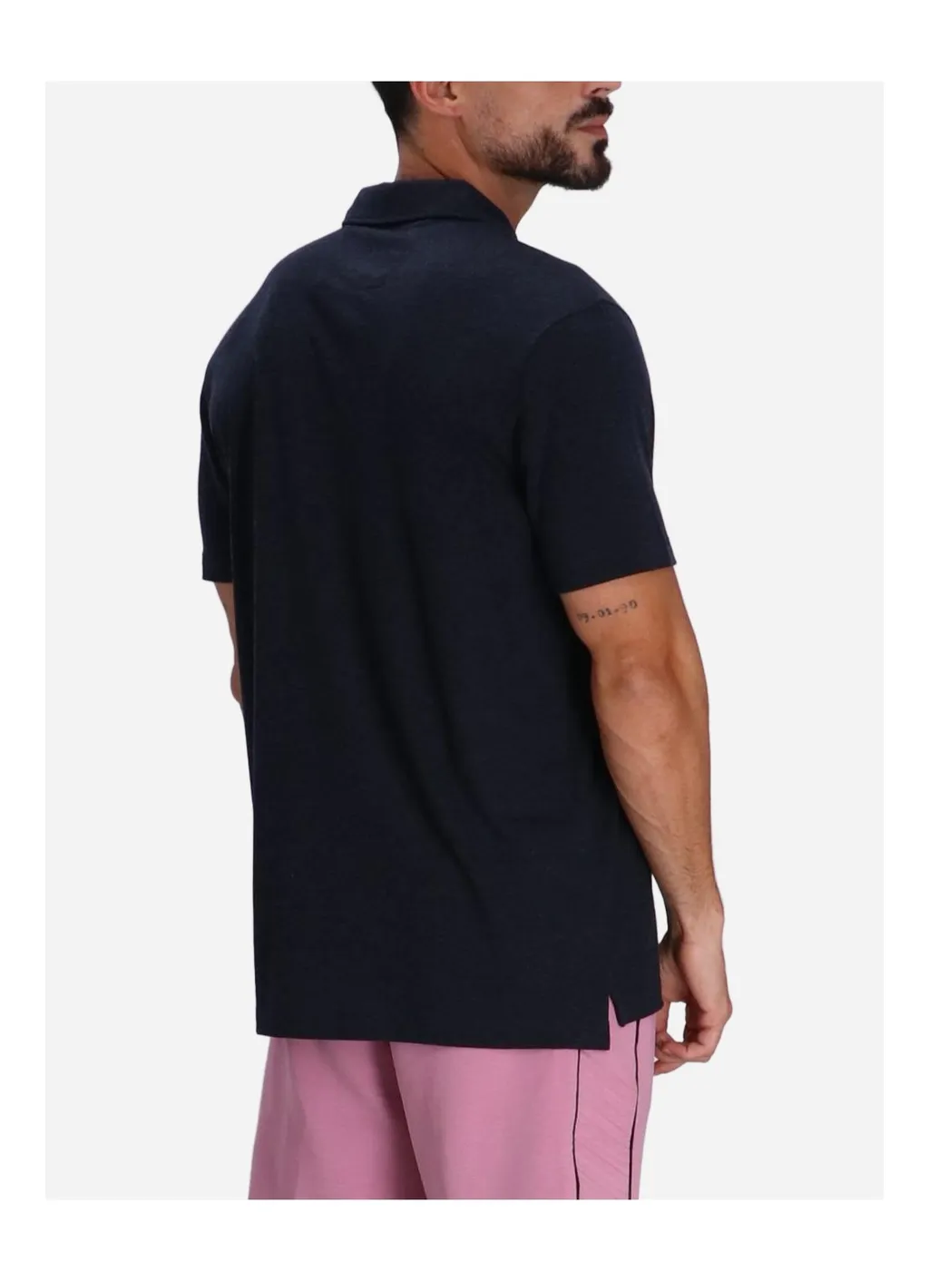 Stripe-Detailing Polo Shirt