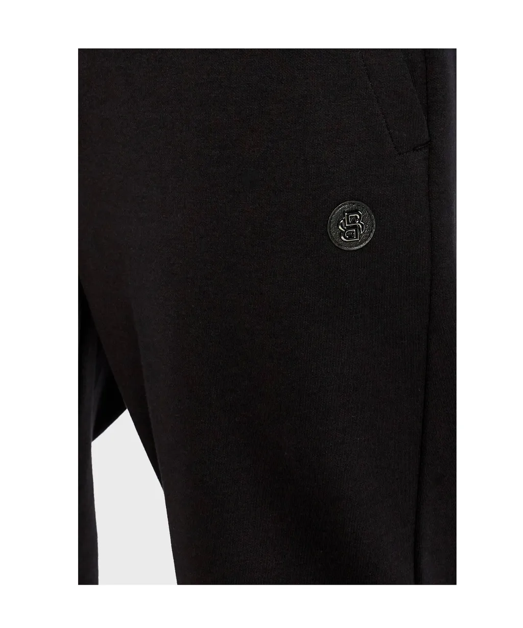 Logo Patch Drawstring Track Pants