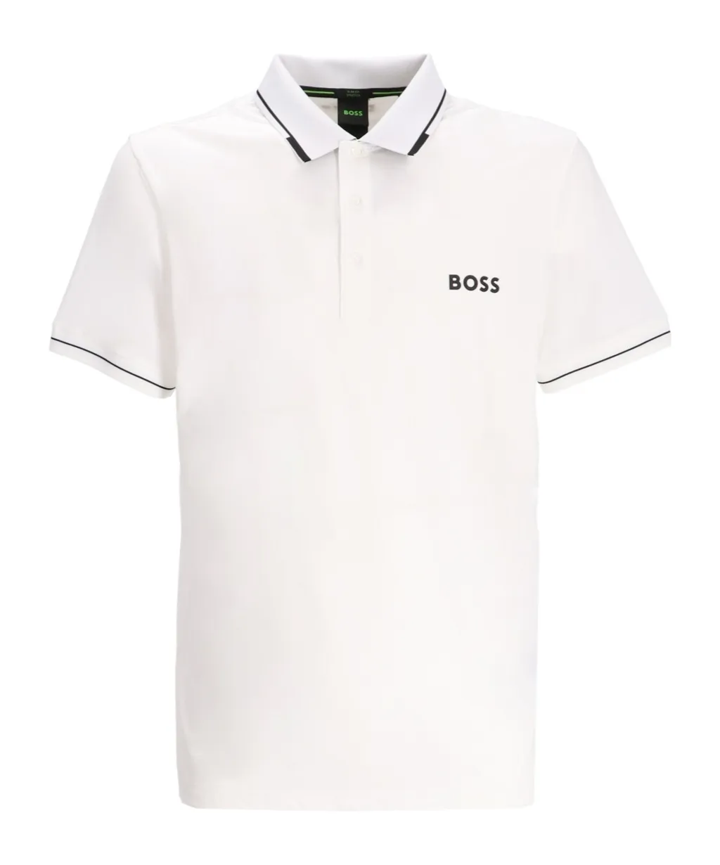 Logo Printed Short-Sleeved Polo Shirt