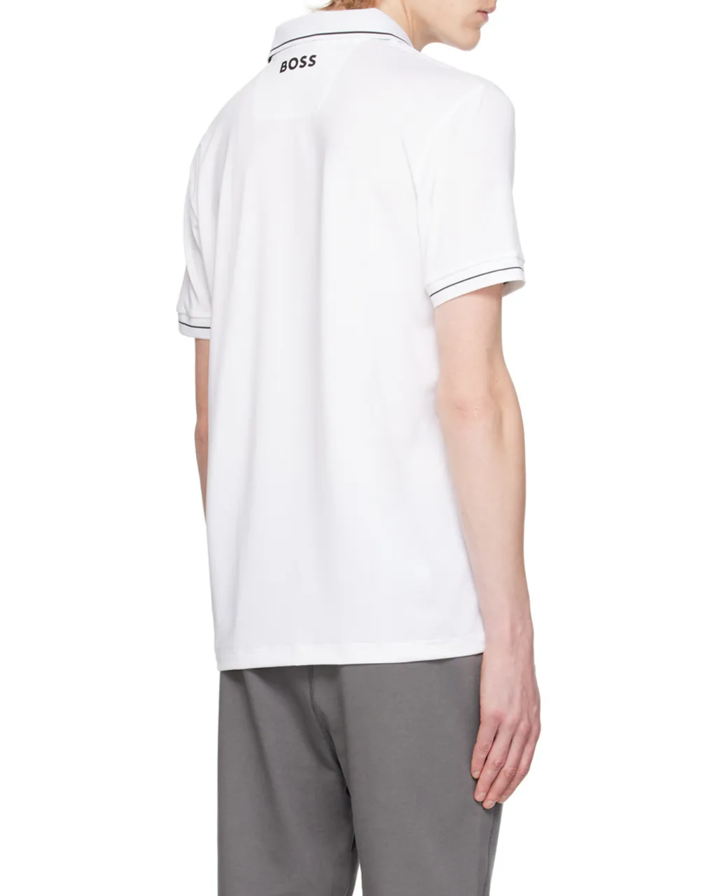 Logo Printed Short-Sleeved Polo Shirt