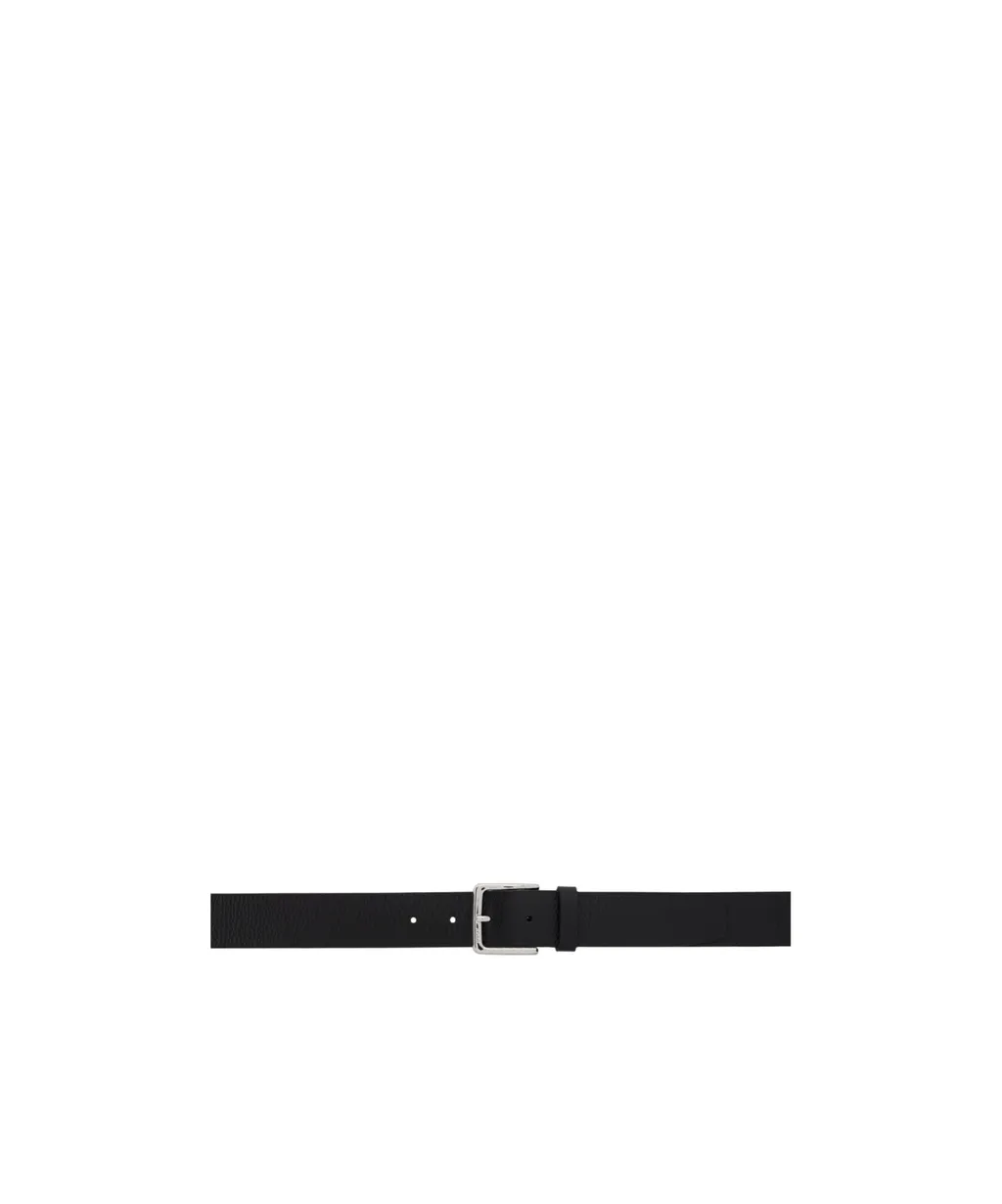 Logo Engraved Buckle Belt