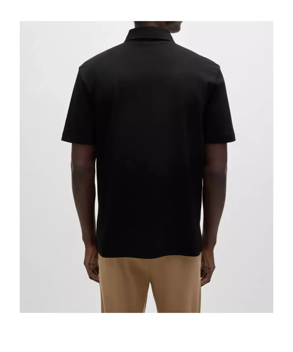 C-Parris Logo Patch Polo Shirt