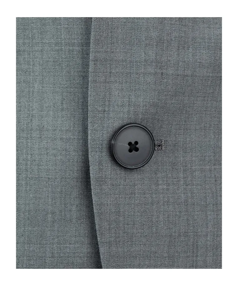 Virgin Wool-Blend Suit