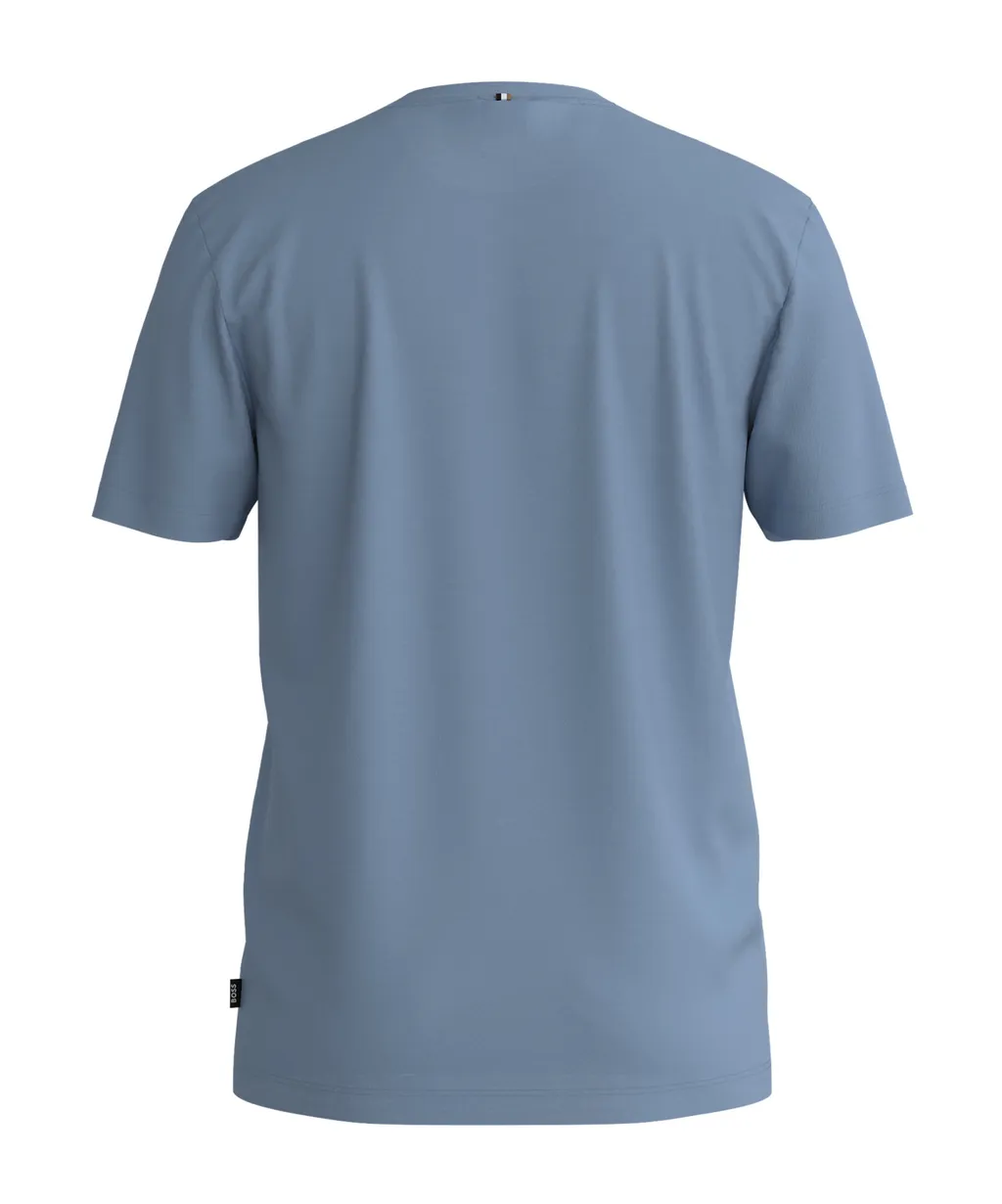 Open-Necked Black Shirt