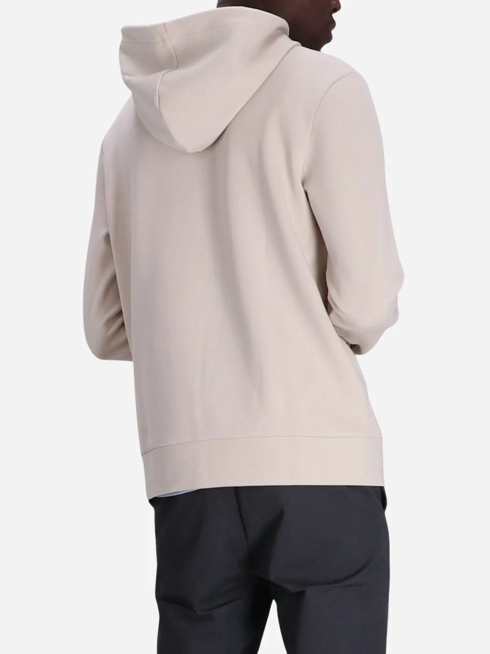 Logo-Appliqué Jersey Hoodie