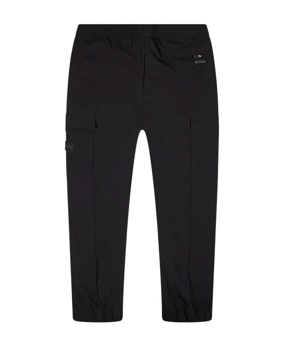 Drawstring Tapered-Fit Pants